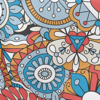 Flower Creativity Lightweight Cotton Poplin
