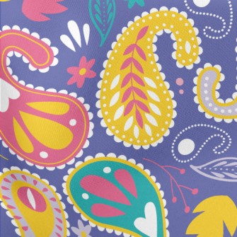 Colorful Amoeba Lightweight Cotton Poplin