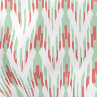 Red And White Arrow Lightweight Cotton Poplin