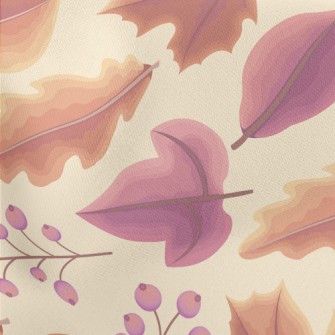 The Beauty Of Fallen Leaves Lightweight Cotton Poplin