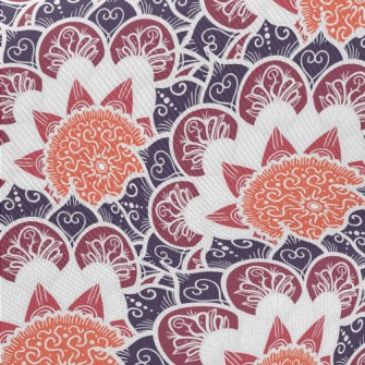 Creative Flower Midweight Cotton Poplin