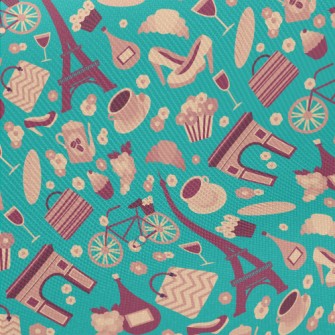 Leisurely Time In Paris Midweight Cotton Poplin
