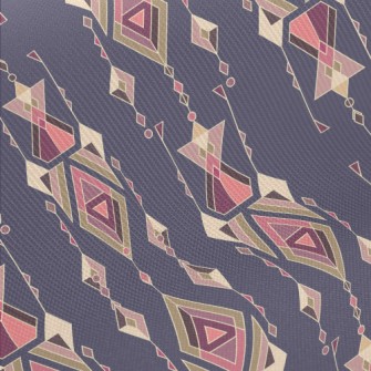 Decorative Tribal Midweight Cotton Poplin