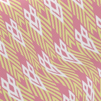 Composed Of Yellow Lines Midweight Cotton Poplin
