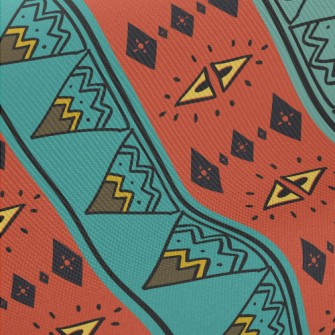 African Graffiti Midweight Cotton Poplin