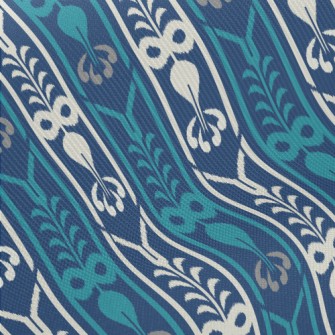 Vintage Mural Midweight Cotton Poplin