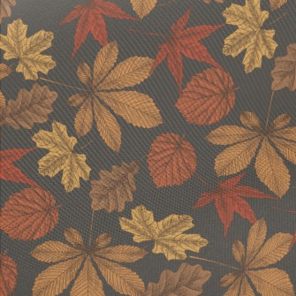 Autumn Leaves Midweight Cotton Poplin