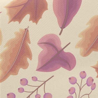 The Beauty Of Fallen Leaves Midweight Cotton Poplin