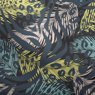 Tropical Animal Print Dobby