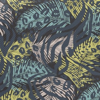 Tropical Animal Print Twill