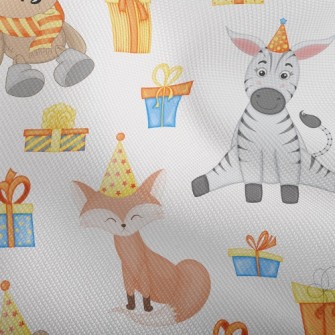 Zebra Fox Celebrates Birthday Dobby