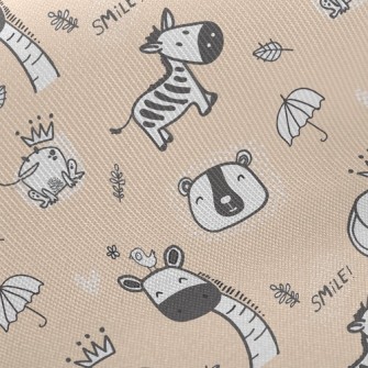 Frog Zebra Elephant Twill