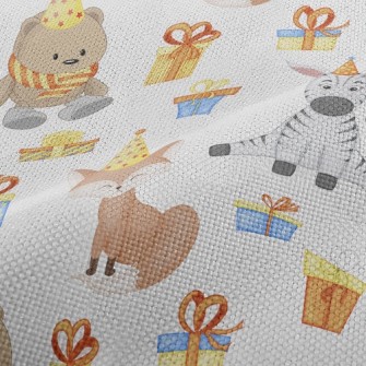 Zebra Fox Celebrates Birthday Performance Linen