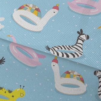Animal Shaped Swimming Ring Waterproof Oxford