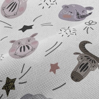 Facial Totem Animals Performance Linen