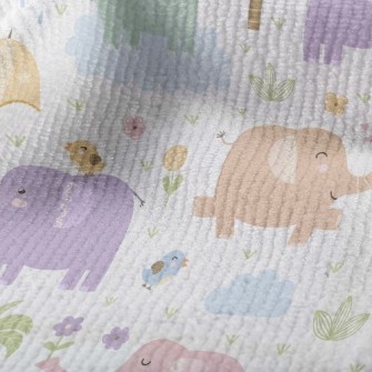 Colorful Elephants Love To Be  Terry