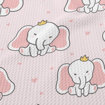 Crown Dumbo Princess Birdseye Piqué