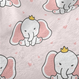 Crown Dumbo Princess Minky
