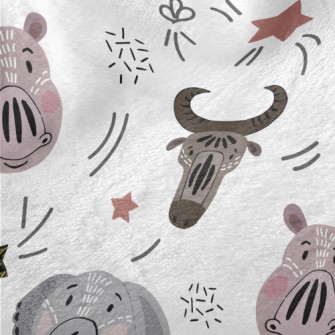 Facial Totem Animals Minky