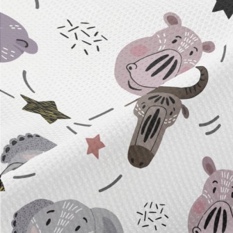 Facial Totem Animals Piqué