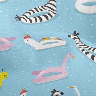 Animal Shaped Swimming Ring Lightweight Performance Linen