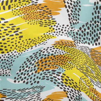 Unknown Dotted Lines Lightweight Performance Linen