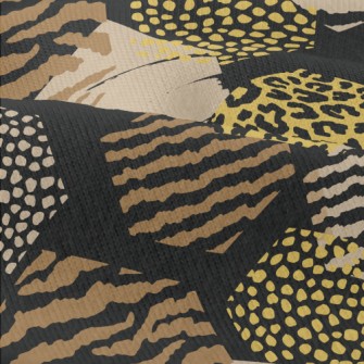 Geometric Stitching Animal Pri Modern Jersey