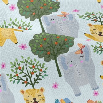 Happy Leopard Playing With Ele Modern Jersey