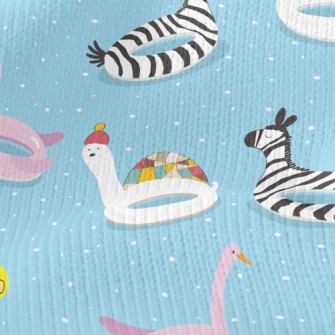 Animal Shaped Swimming Ring Stretch Jersey
