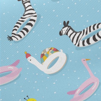 Animal Shaped Swimming Ring Midweight Cotton Poplin