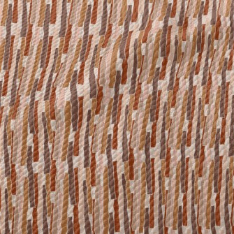 Hand Drawn Stripes Pattern Birdseye Piqué