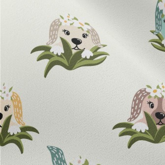 Funny Puppy Hide And Seek Chiffon