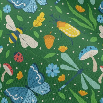 Beautiful Colorful Insects Chiffon