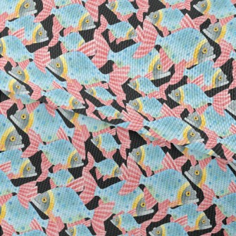 Watercolor Hand Drawn Deep Sea Waterproof Oxford