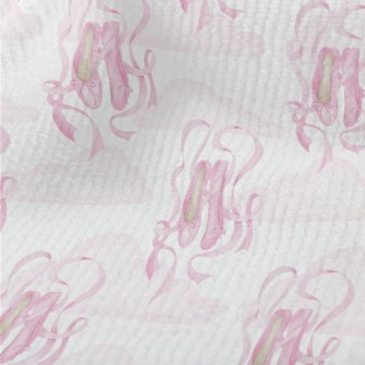 Pink Ballet Shoes Terry