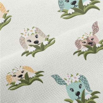 Funny Puppy Hide And Seek Performance Linen