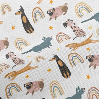 Funny Cartoon Puppy Performance Linen