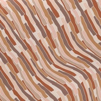 Hand Drawn Stripes Pattern Twill