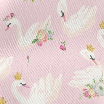Beautiful Swan Princess Standard Corduroy
