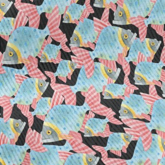 Watercolor Hand Drawn Deep Sea Standard Corduroy