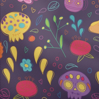 Cute Day Of The Dead Pattern Dobby