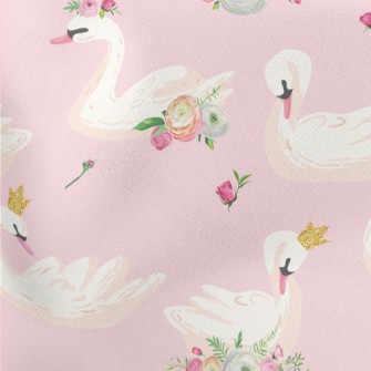 Beautiful Swan Princess Stretch Ponte