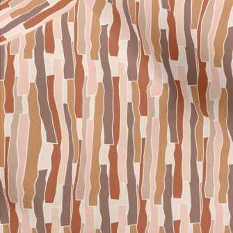 Hand Drawn Stripes Pattern Micro Fleece