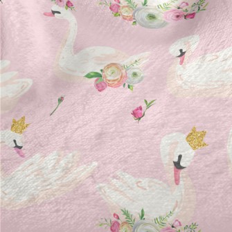 Beautiful Swan Princess Minky