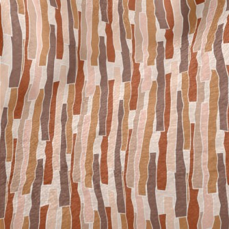 Hand Drawn Stripes Pattern Minky