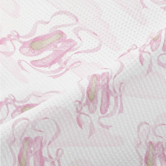 Pink Ballet Shoes Piqué