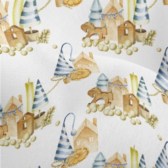 Christmas Toy Decoration Lightweight Performance Linen