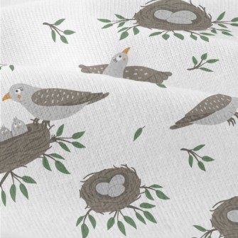 Cartoon Bird Family Modern Jersey