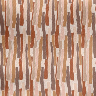 Hand Drawn Stripes Pattern Jersey Backed Fleece