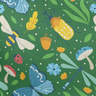 Beautiful Colorful Insects Pongee